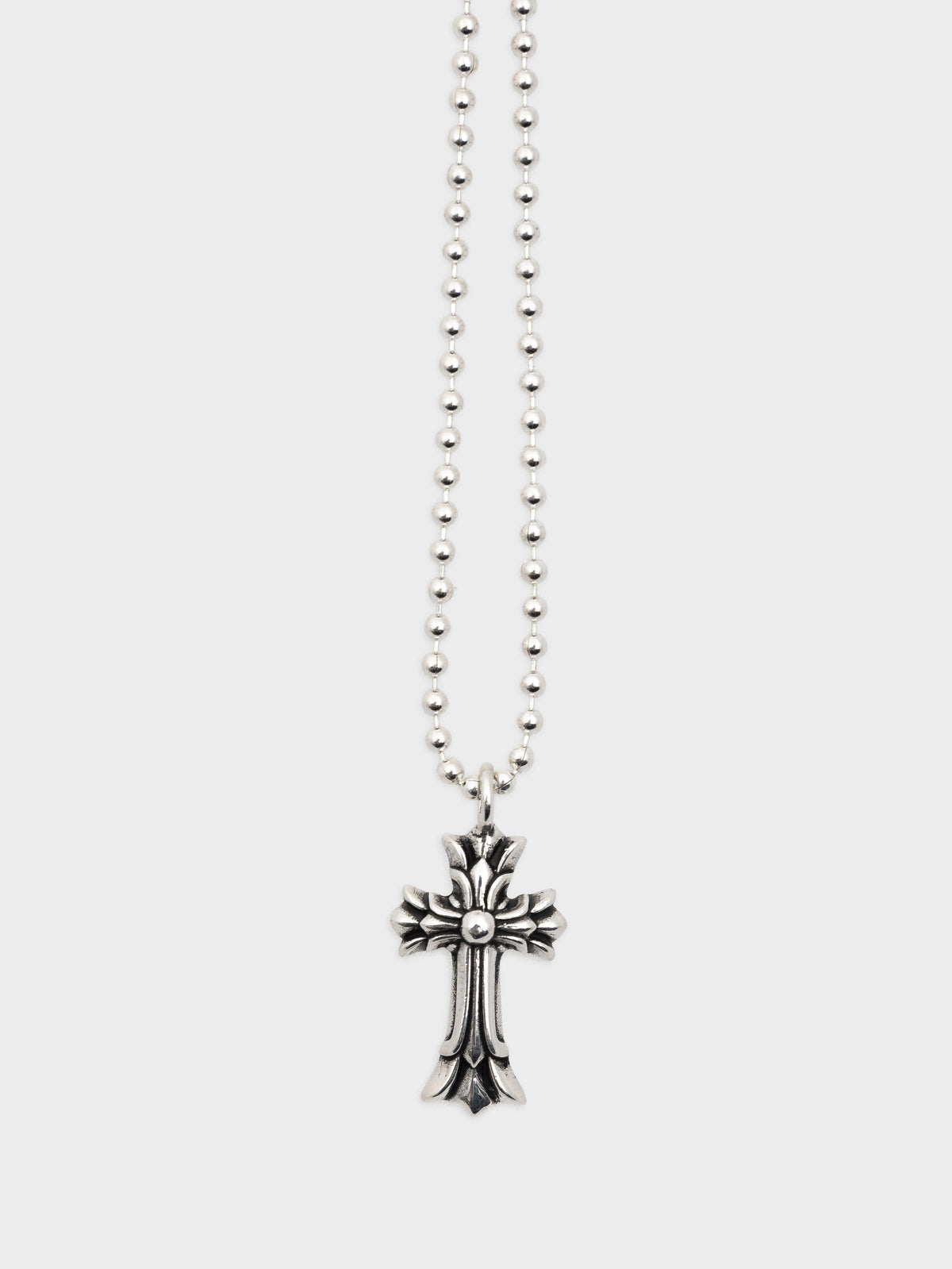 Double Cross Charm Pendant