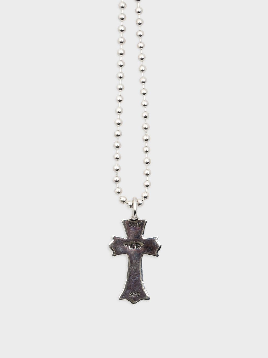Double Cross Charm Pendant