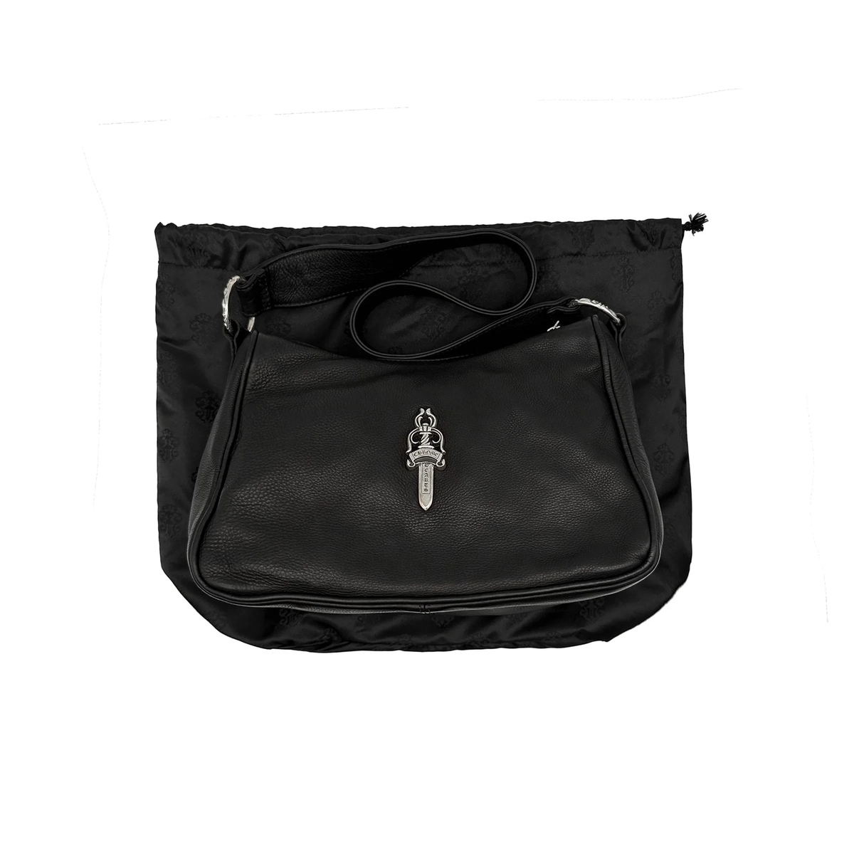 Chrome Hearts Medium Black Chicken Nugget Bag