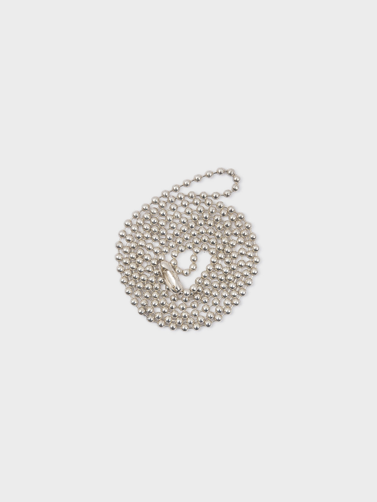 Silver Ball Chain Necklace