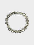 Full Silver Bead Bracelet