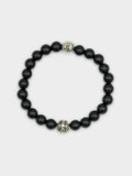 Black Bead Bracelet