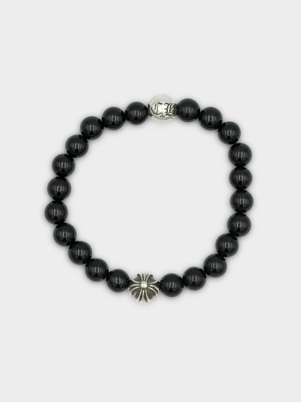 Black Bead Bracelet