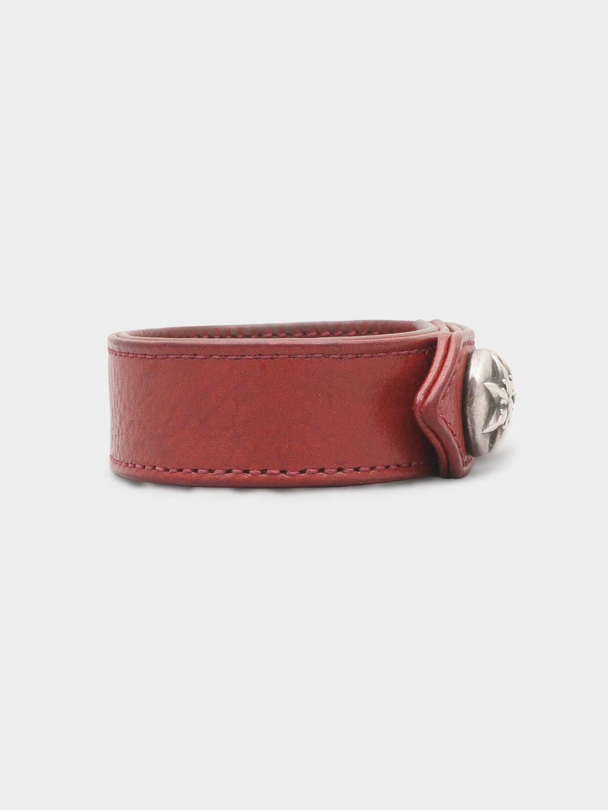 Red Leather Star Bracelet