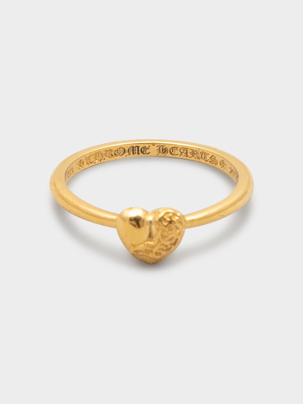 22k Heart Bubblegum Ring
