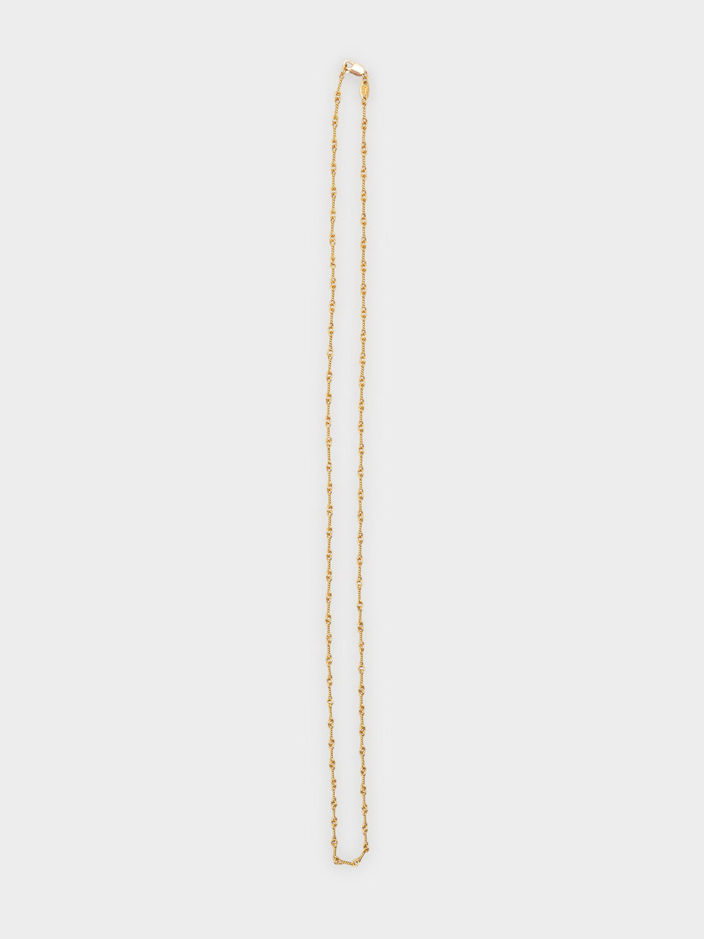 22k Twist Chain Necklace