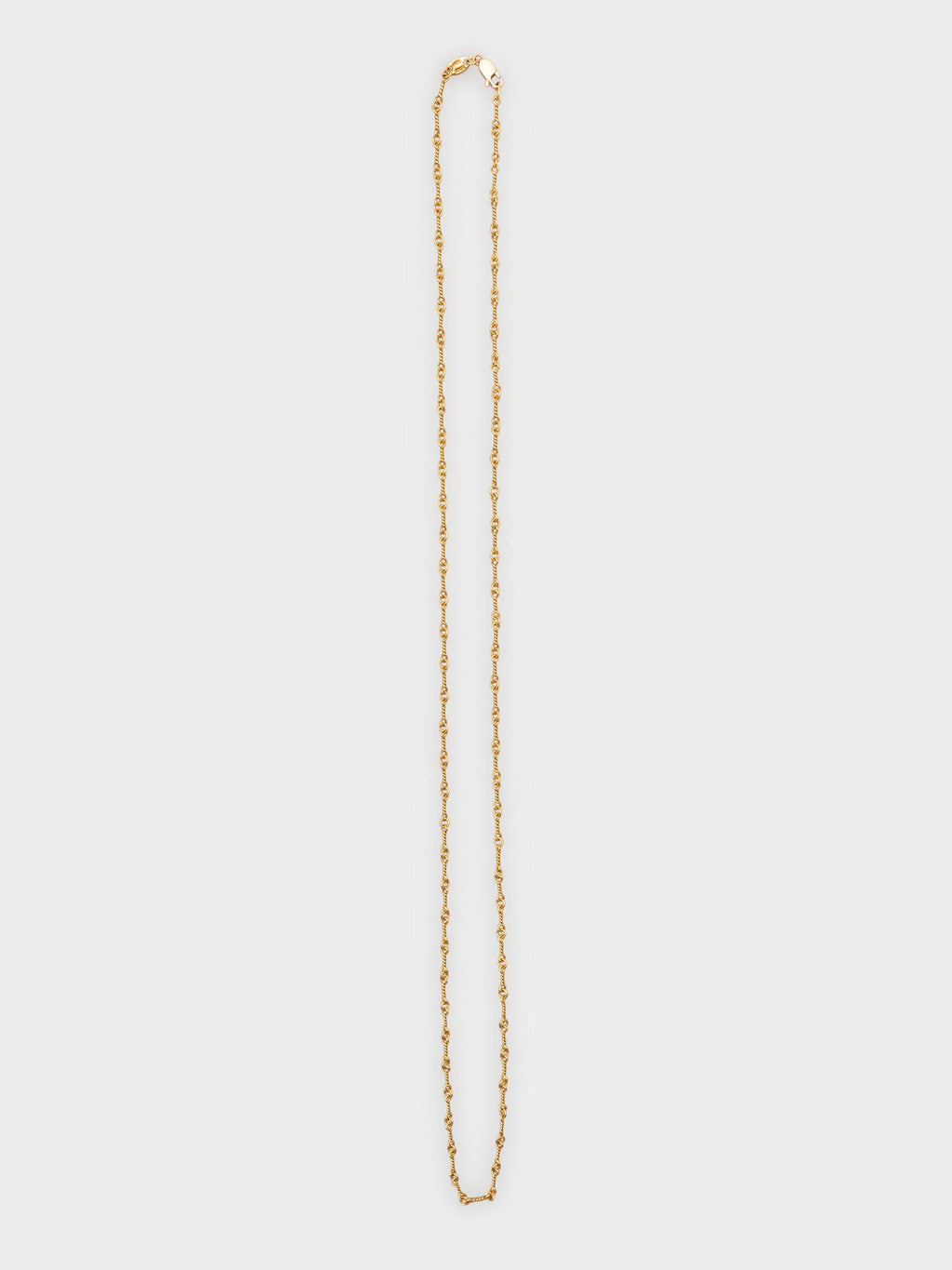 22k Twist Chain Necklace