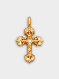 22K Diamond Filigree Charm Pendant