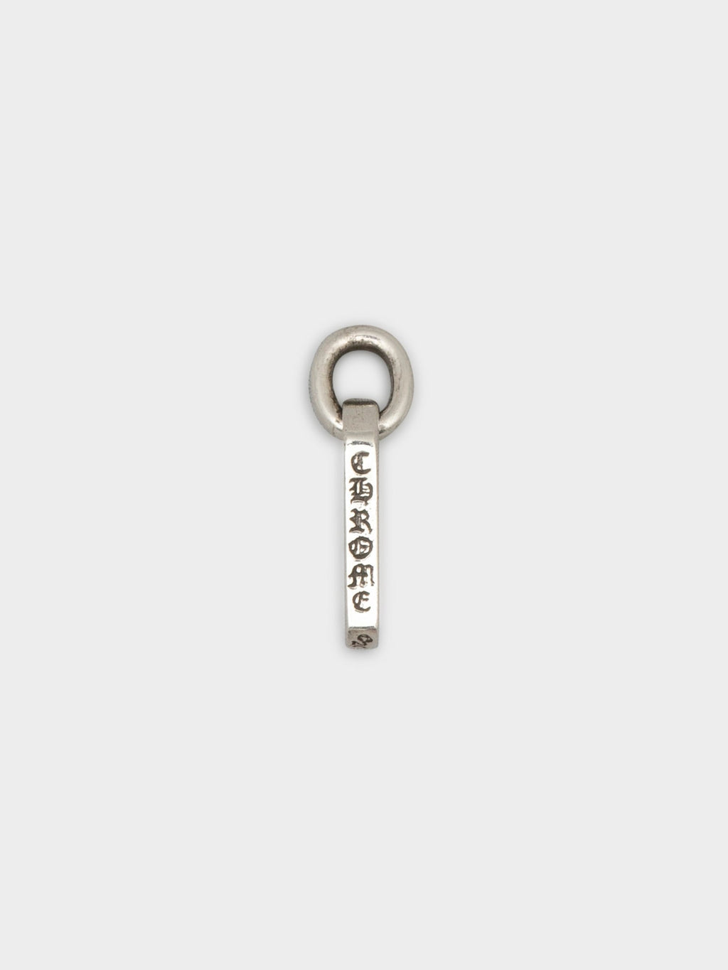 Tiny Cross Cutout Dog Tag Pendant
