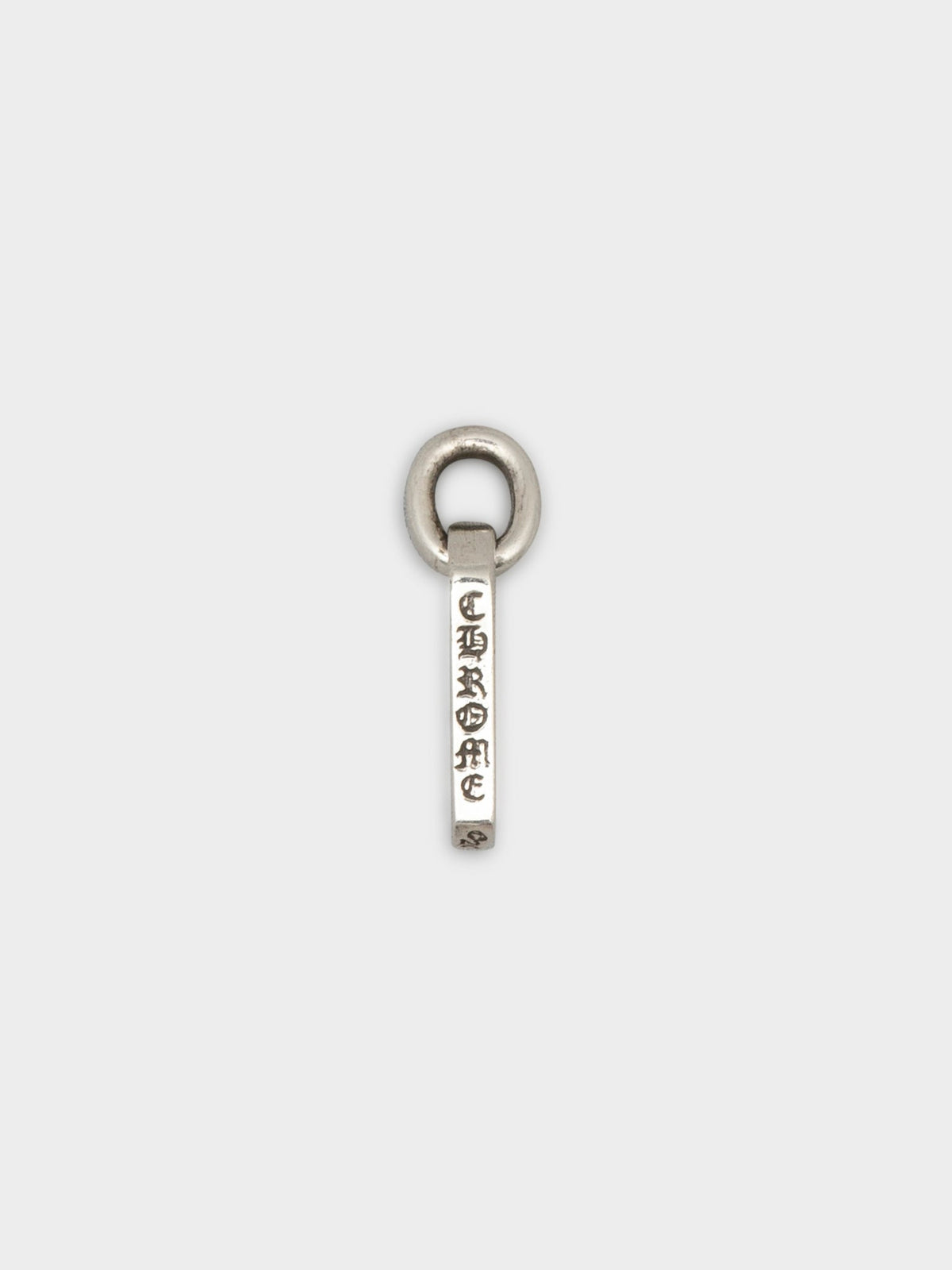 Tiny Cross Cutout Dog Tag Pendant