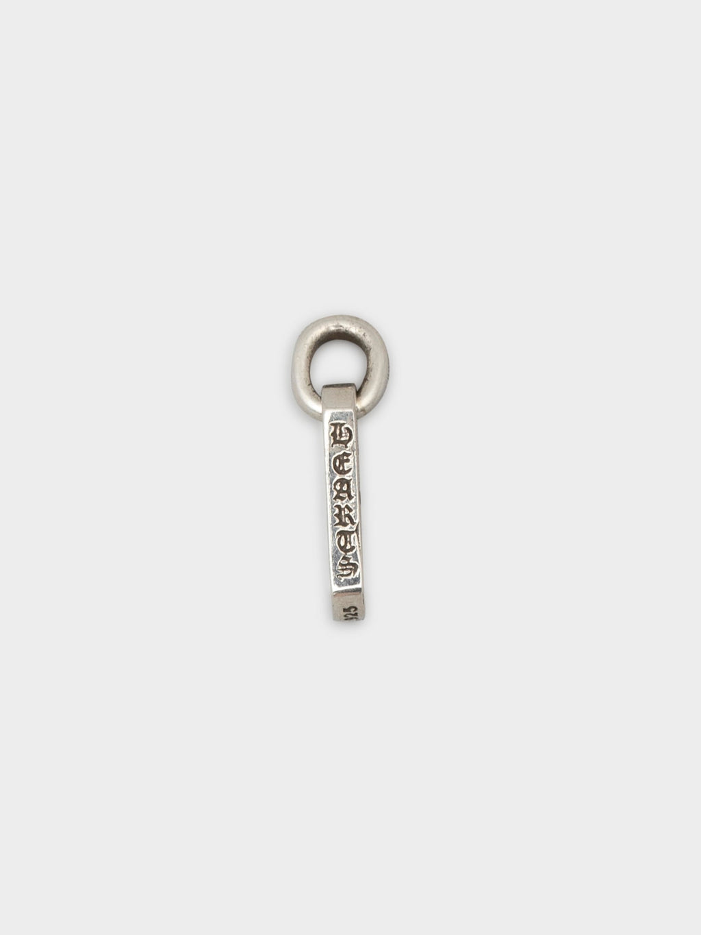 Tiny Cross Cutout Dog Tag Pendant