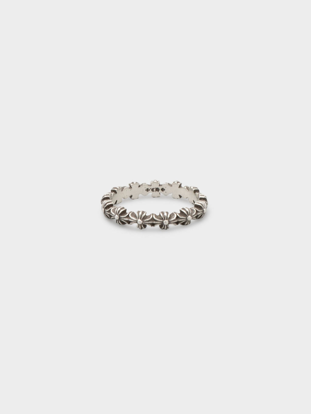 Tiny E Band Ring