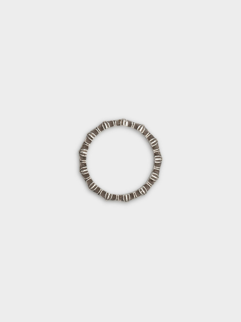 Tiny E Band Ring