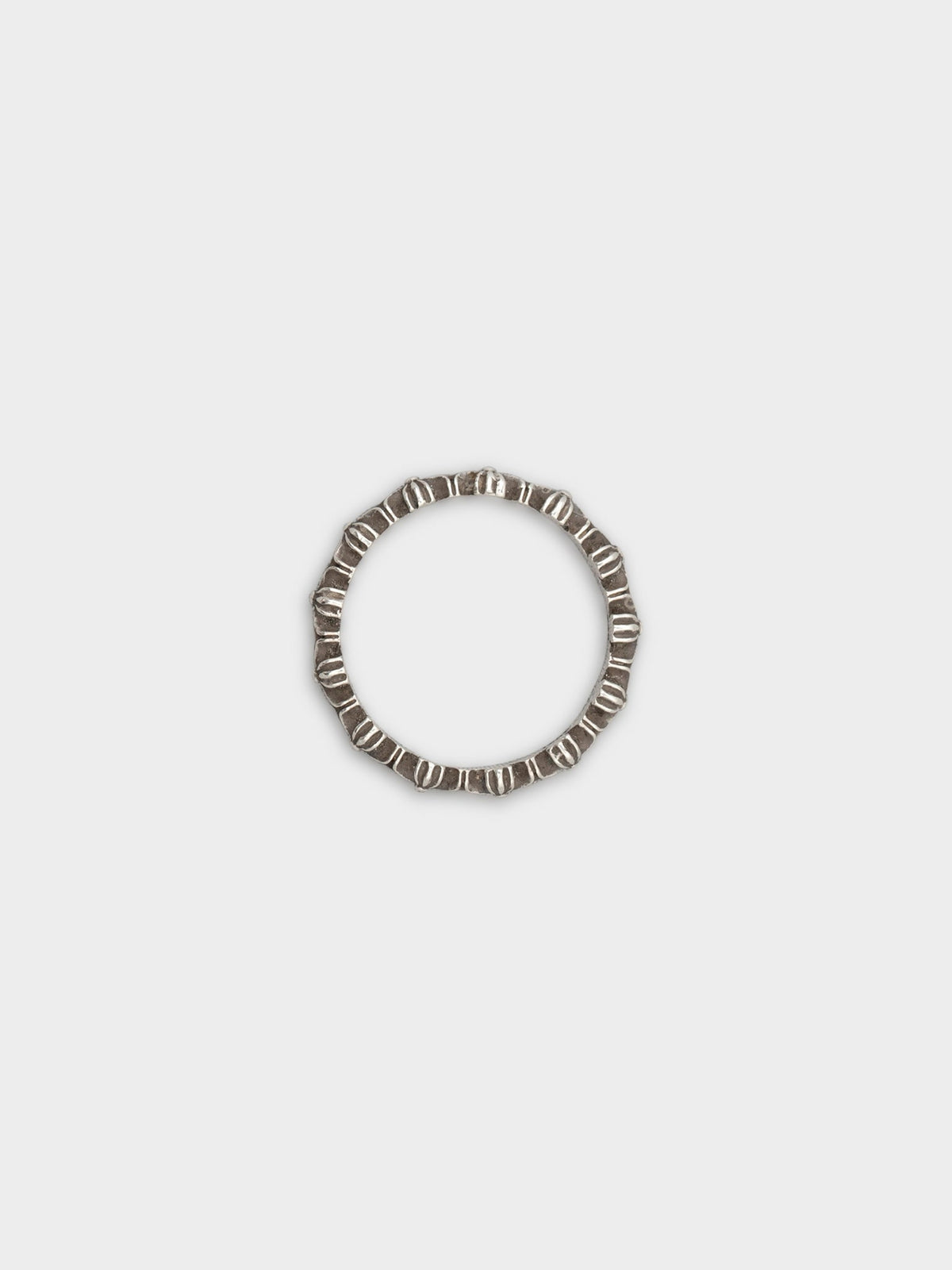 Tiny E Band Ring