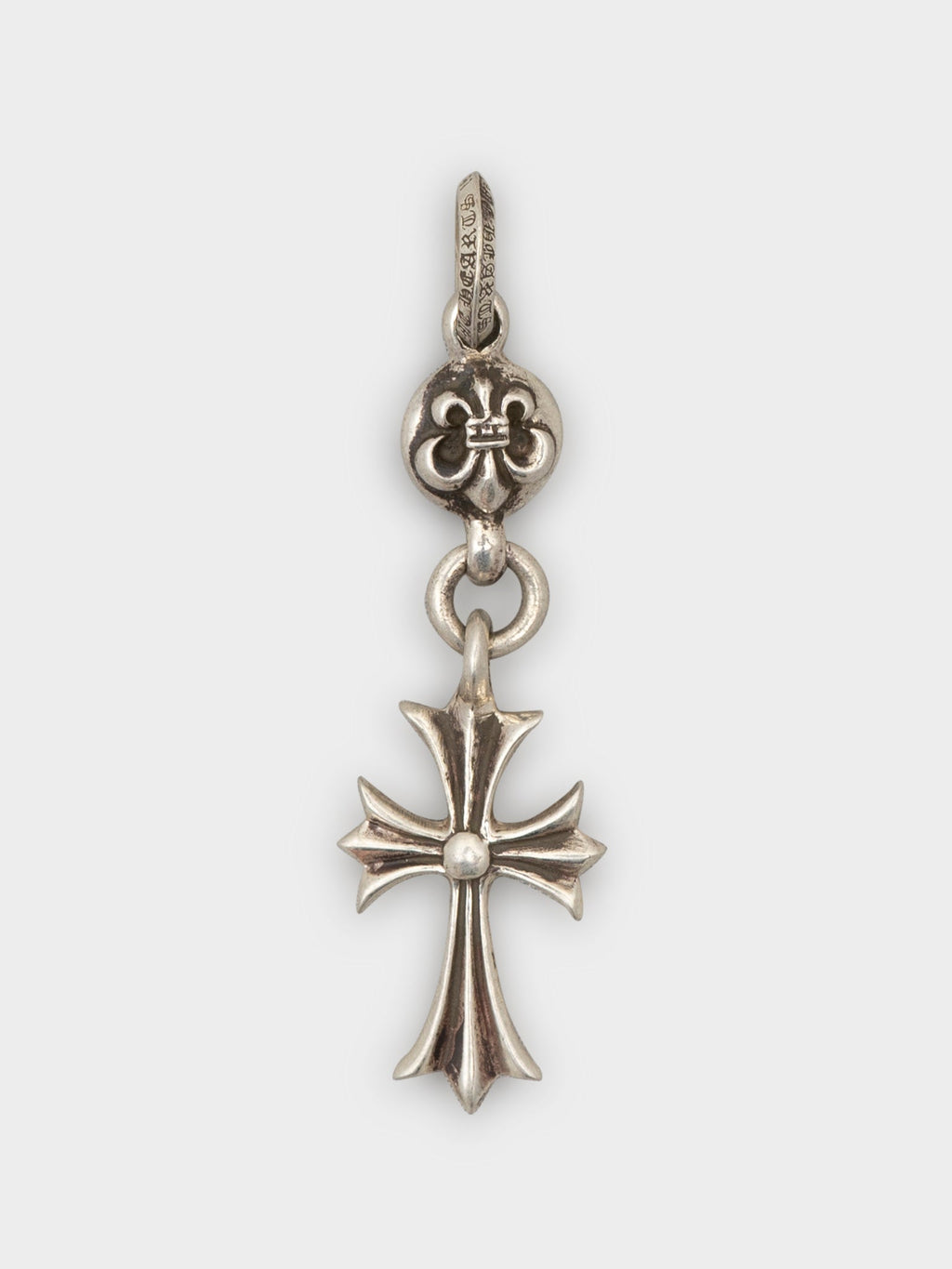 Tiny CH Fleur Ball Pendant