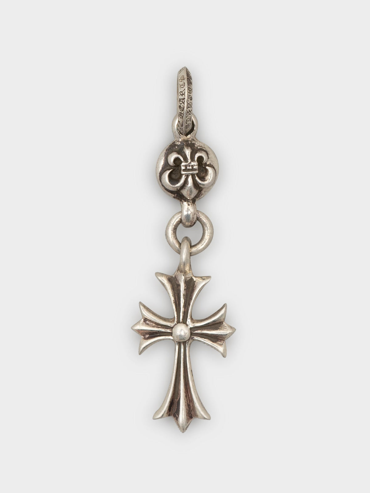 Tiny CH Fleur Ball Pendant