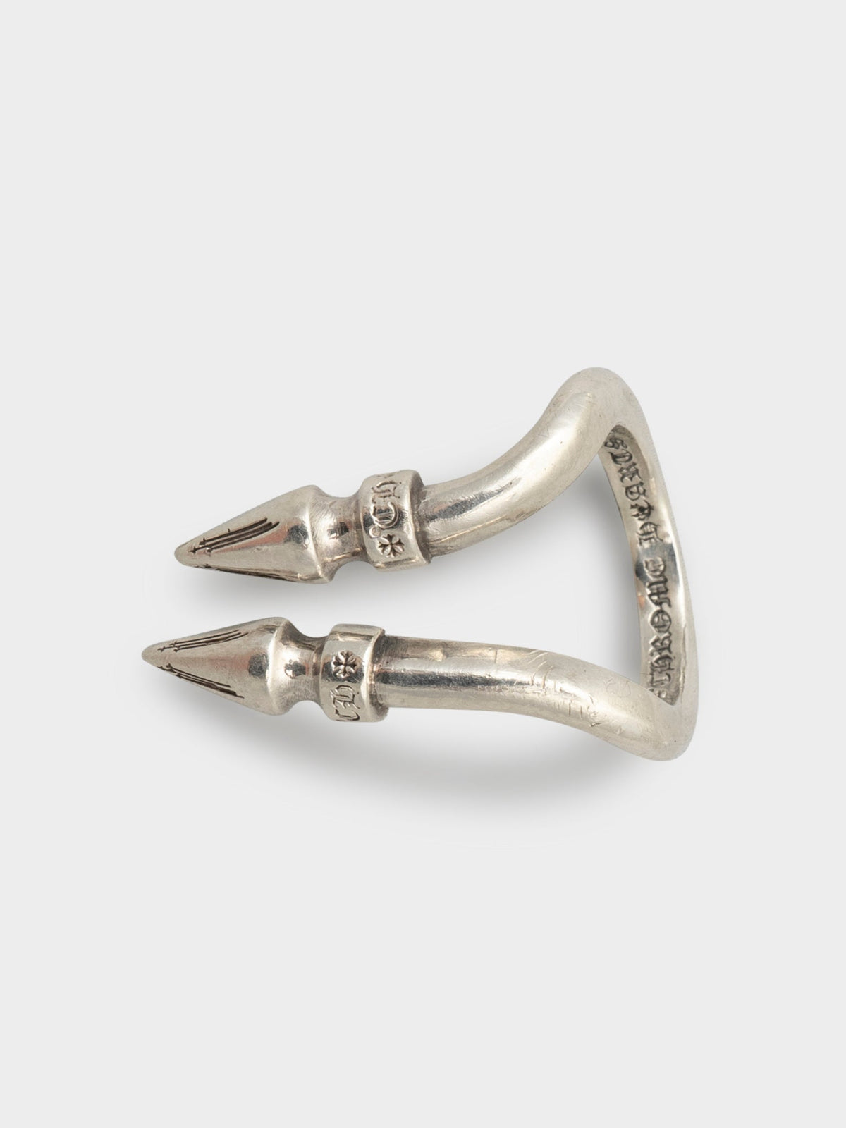 Double Spike Ring