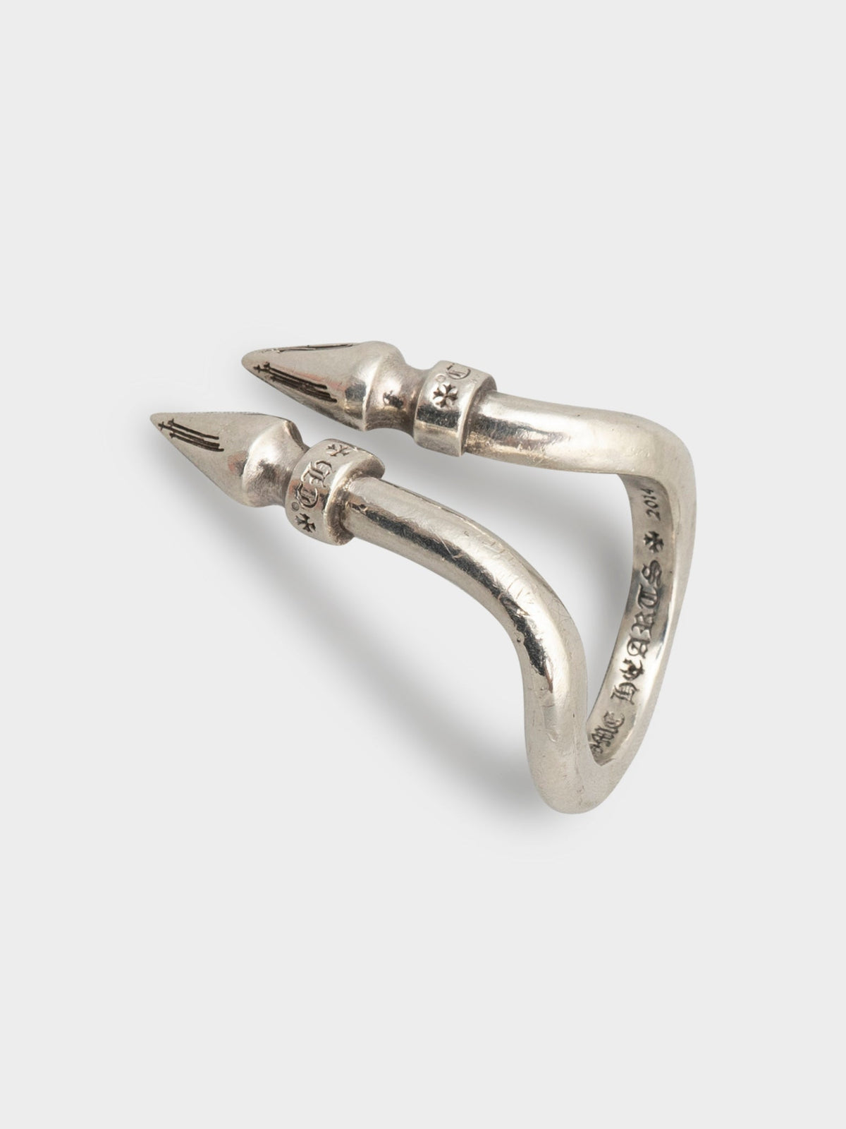 Double Spike Ring