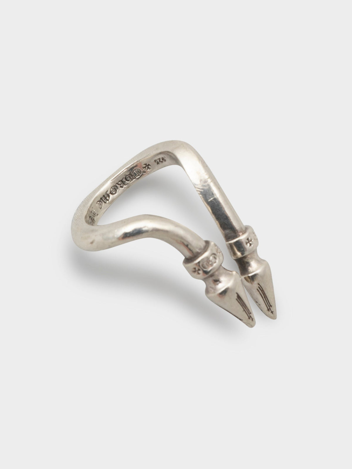 Double Spike Ring
