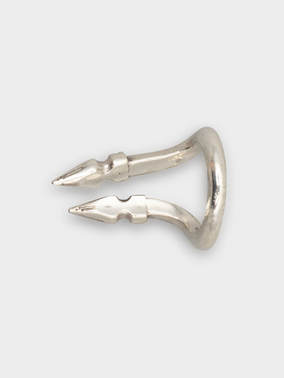 Double Spike Ring
