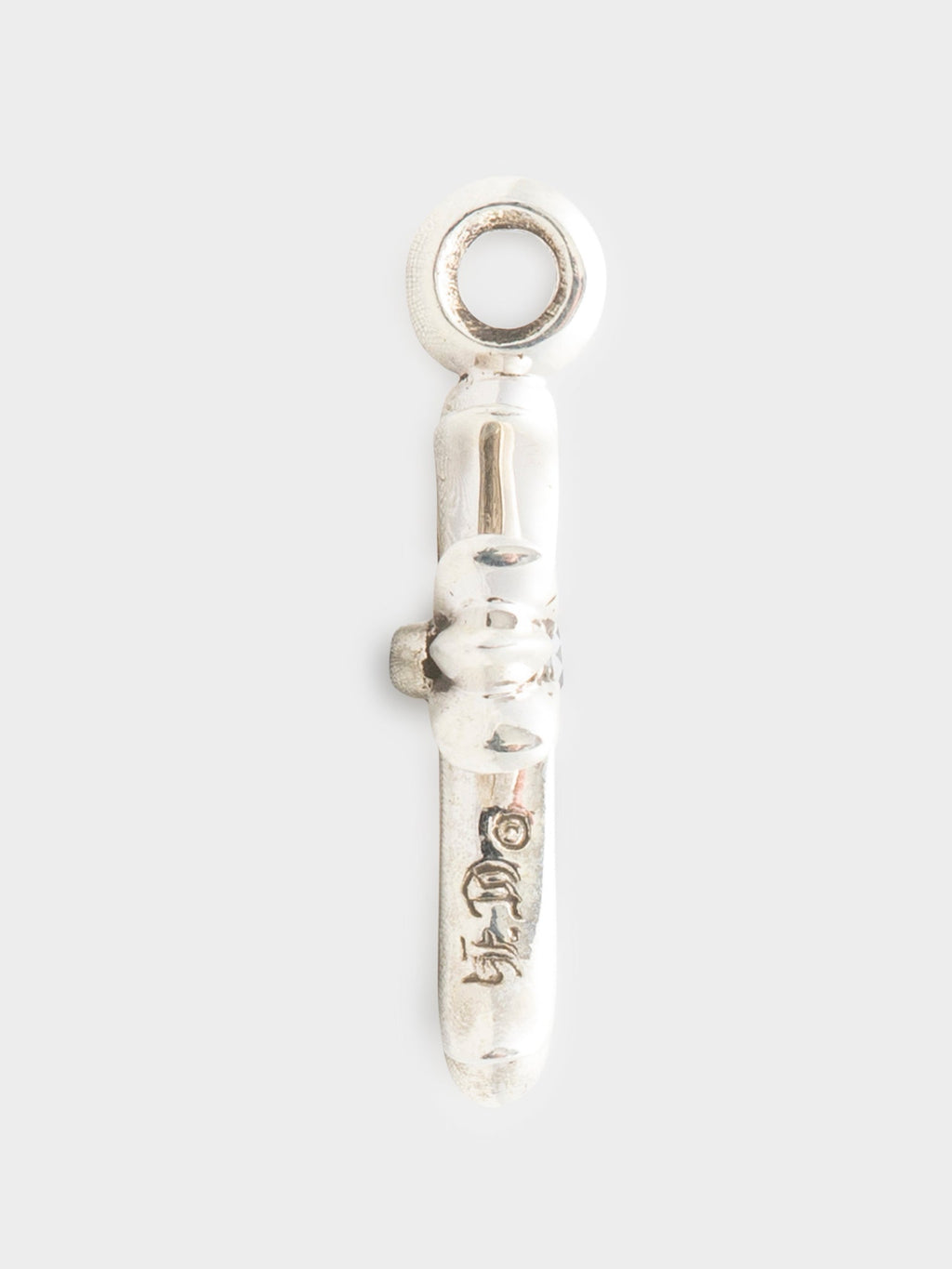 Black Diamond Tiny Fat Cross Pendant