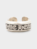 Small Scroll Label Ring