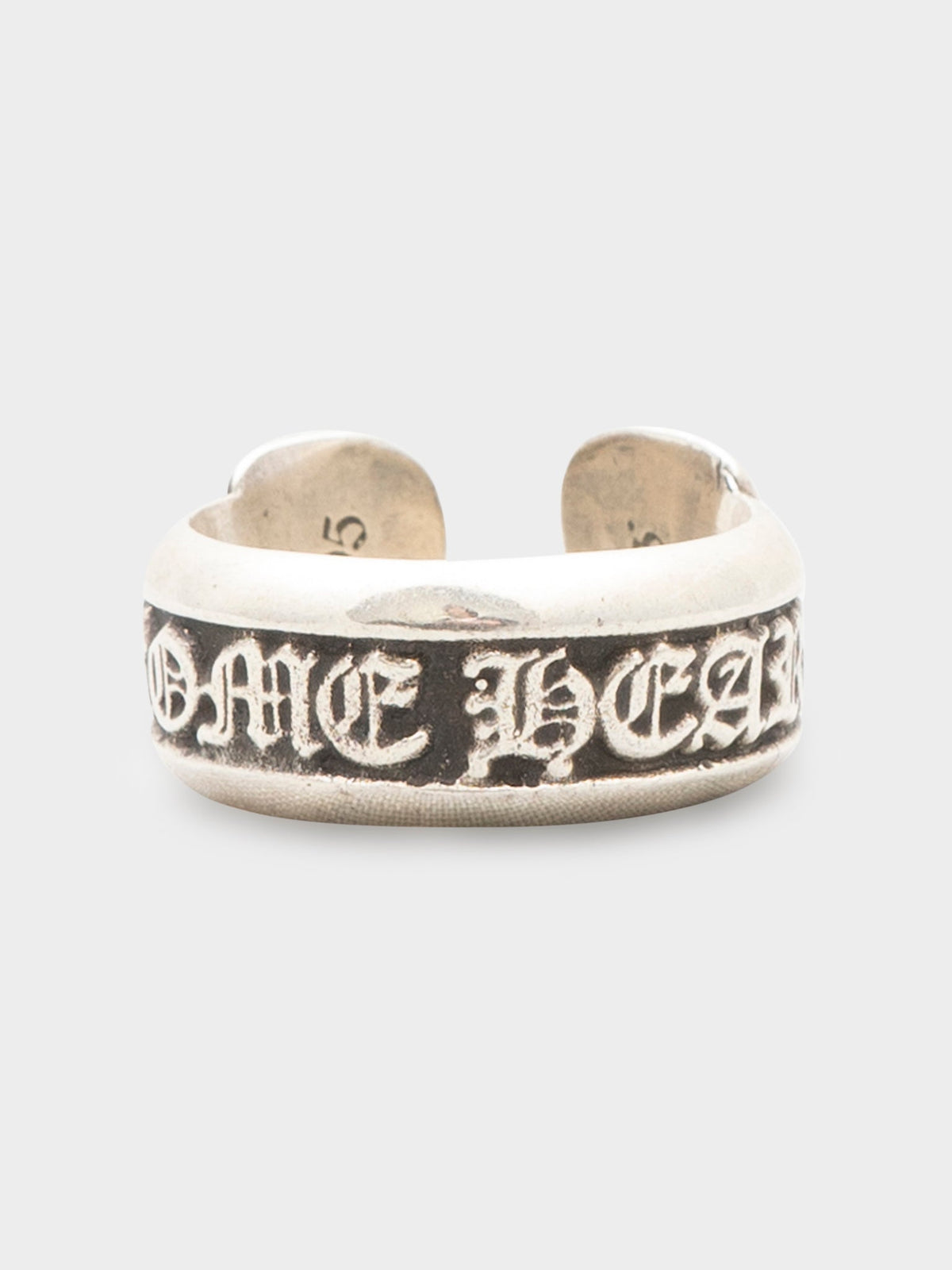Small Scroll Label Ring