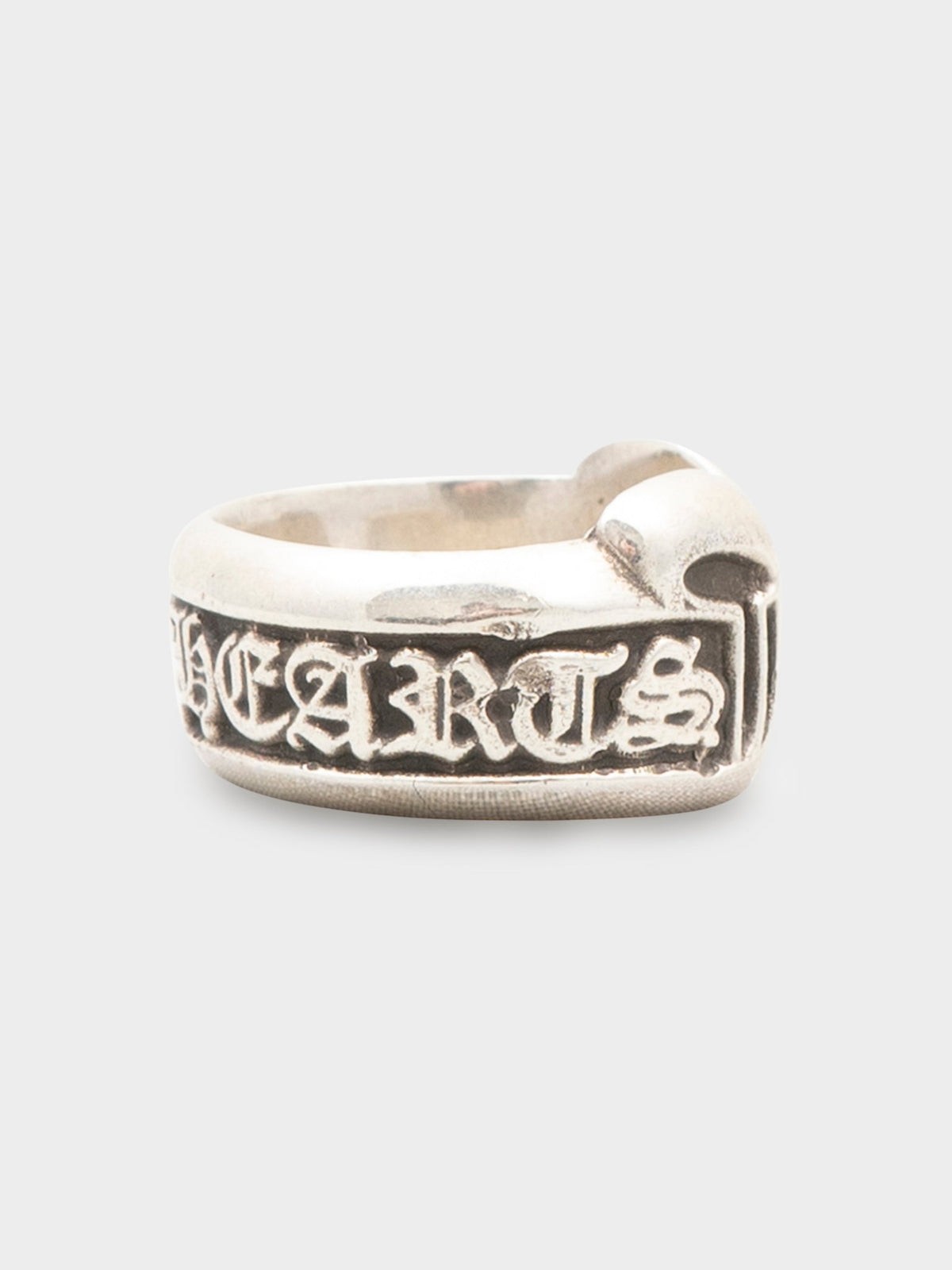 Small Scroll Label Ring