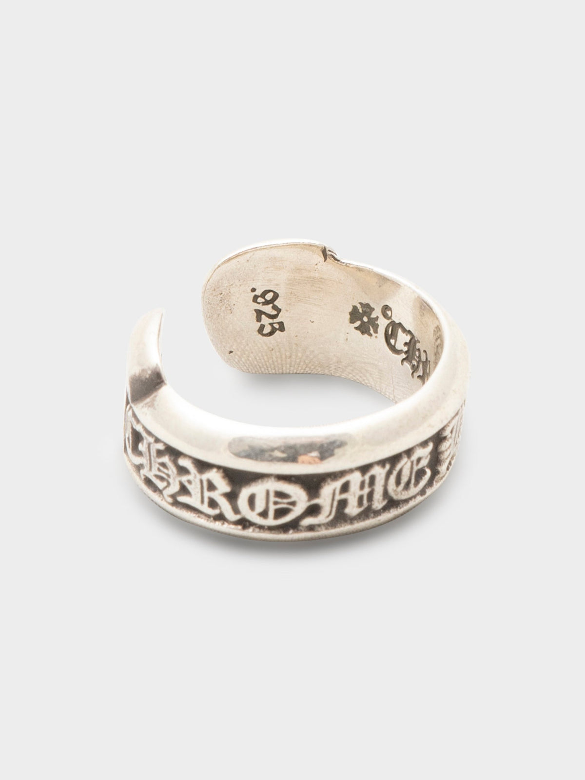 Small Scroll Label Ring