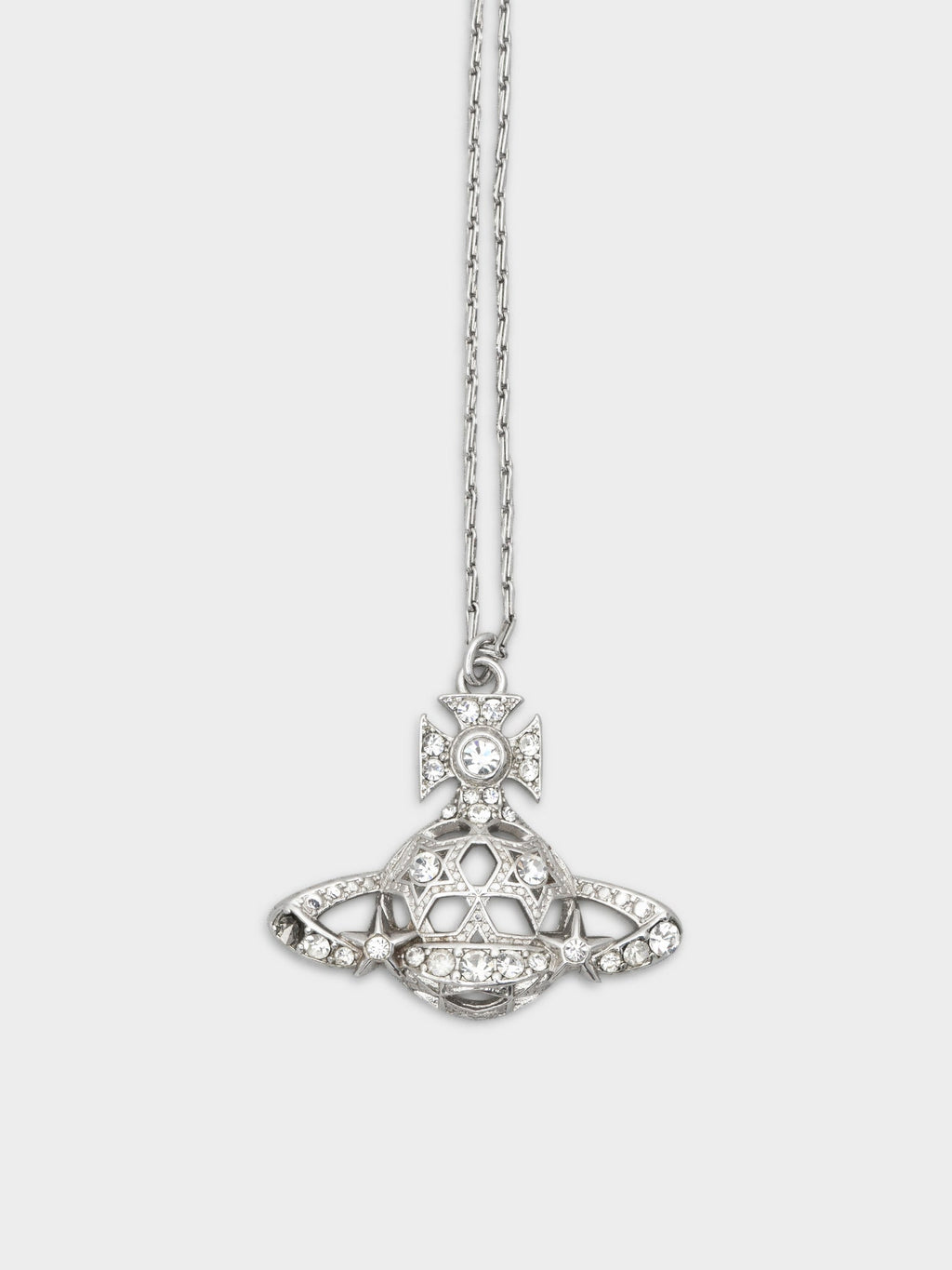 Silver Orb Necklace