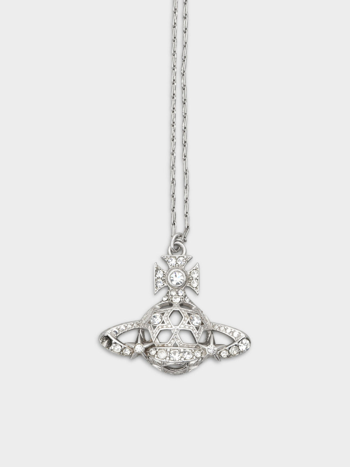 Silver Orb Necklace