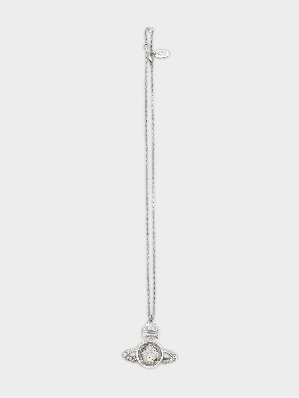 Silver Orb Necklace