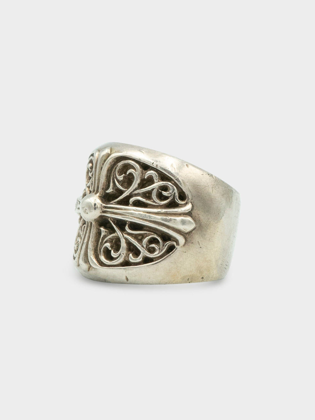 Oval Cross Ring