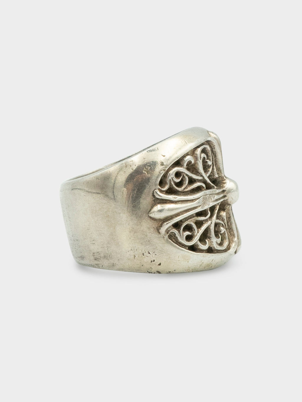 Oval Cross Ring