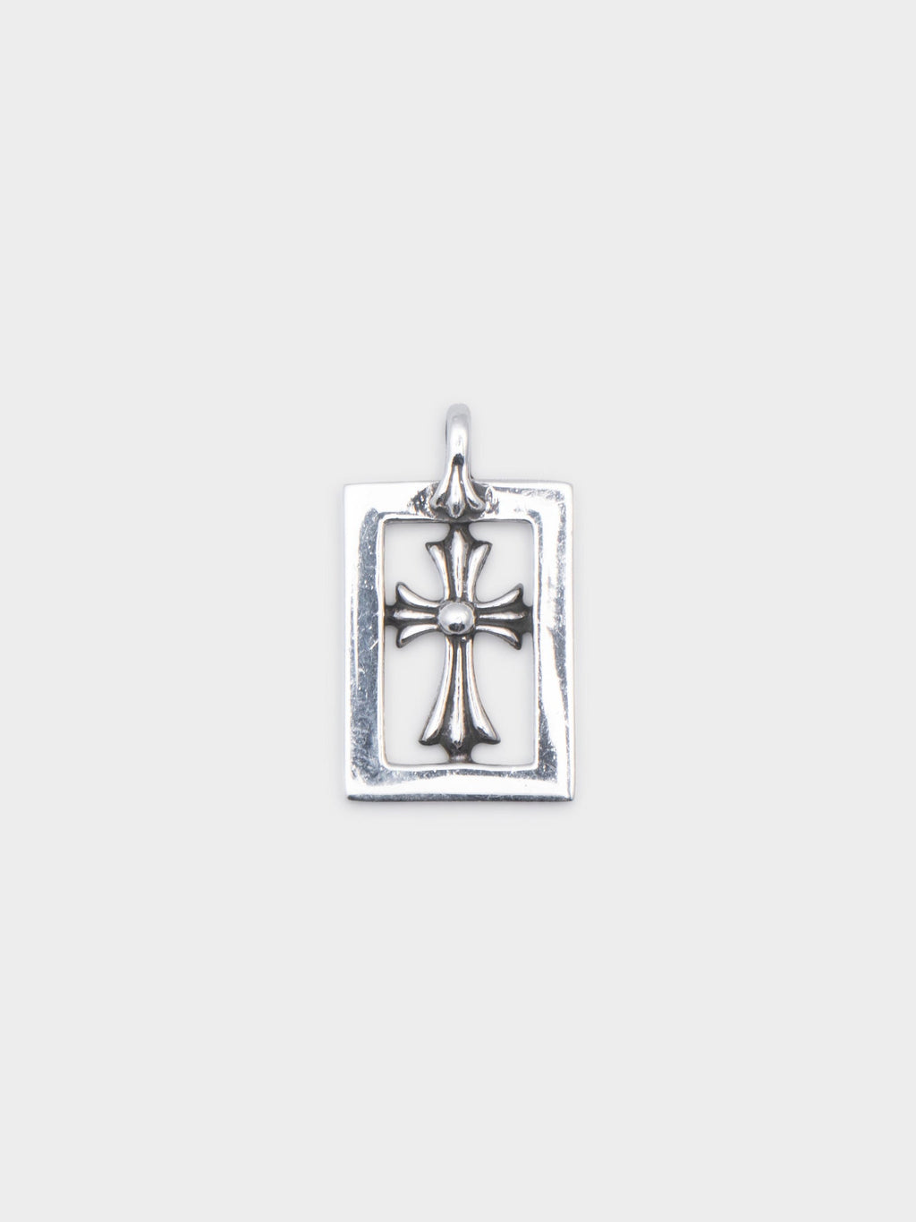Baby Fat Cross Frame Pendant