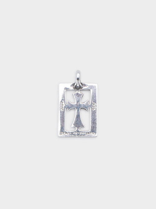 Baby Fat Cross Frame Pendant