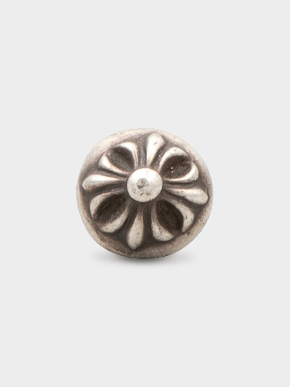 Plus Circle Stud Earring
