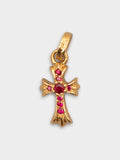 22k Pavé Ruby Baby Fat Pendant