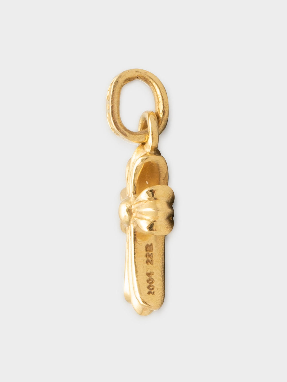 22k Pavé Emerald Baby Fat Pendant