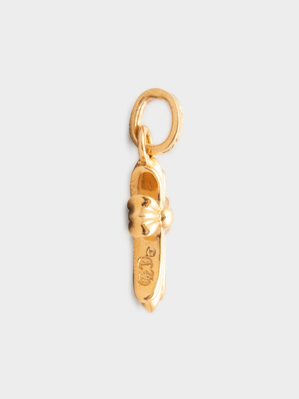 22k Pavé Blue Sapphire Baby Fat Pendant