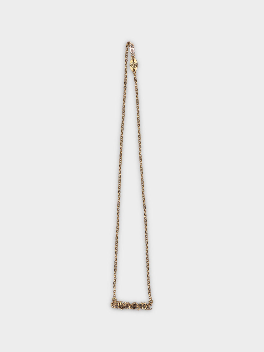 22k Spellout Necklace