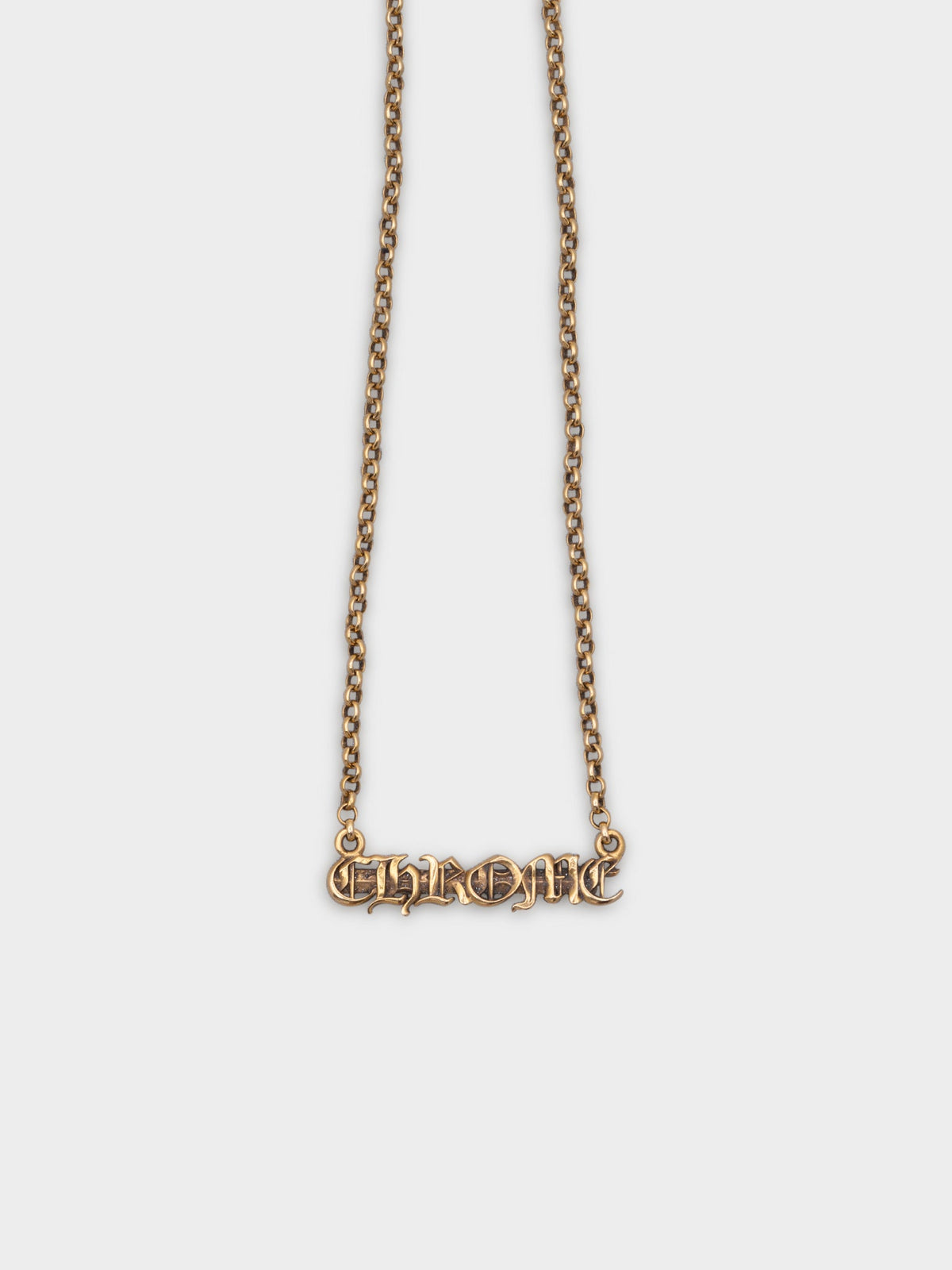 22k Spellout Necklace