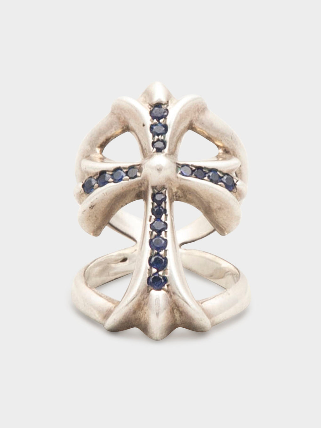 Blue Sapphire Infinity Ring
