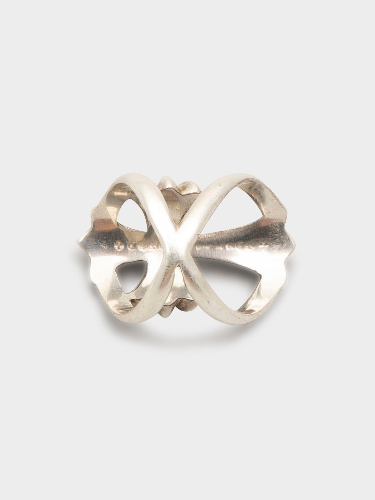 Blue Sapphire Infinity Ring