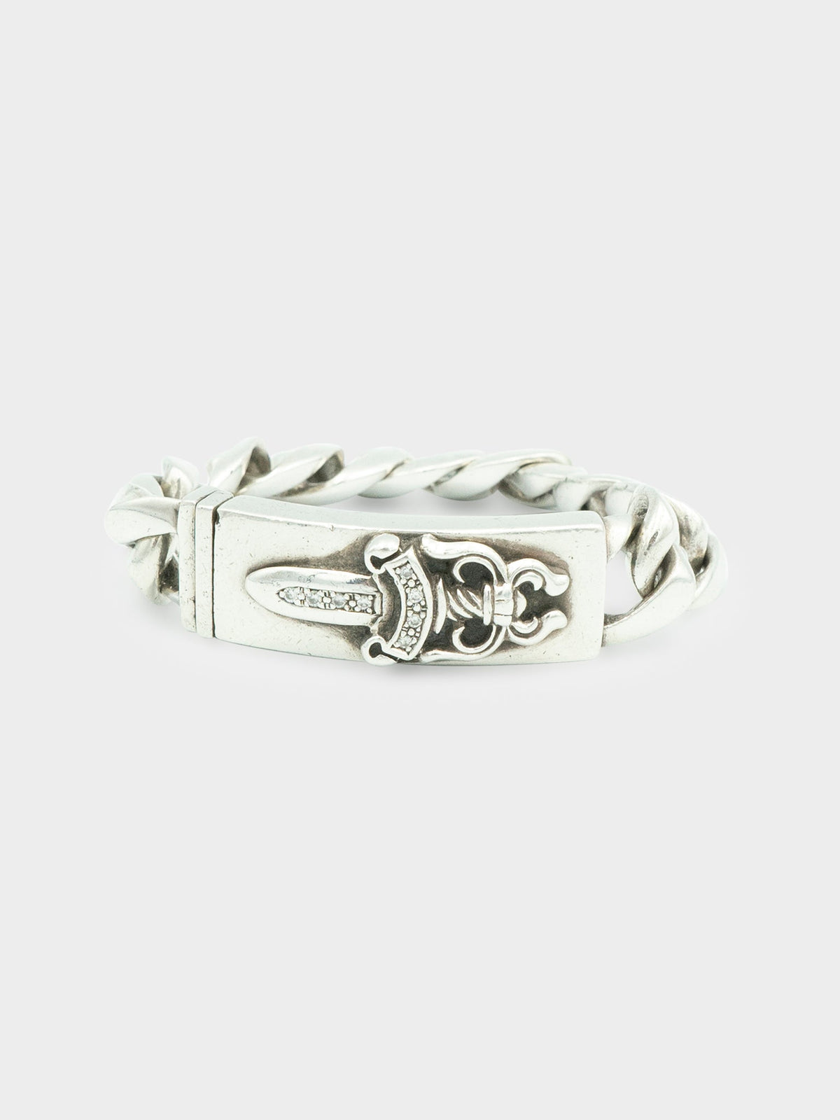 Diamond Dagger ID Bracelet