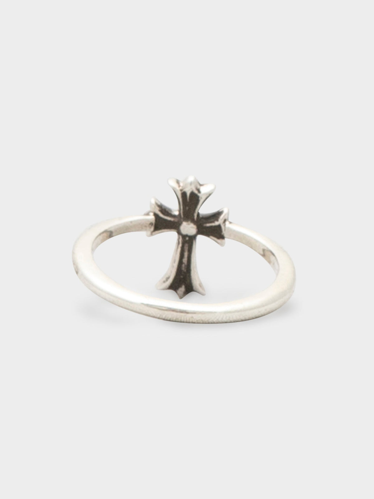 Emerald Cross Bubblegum Ring