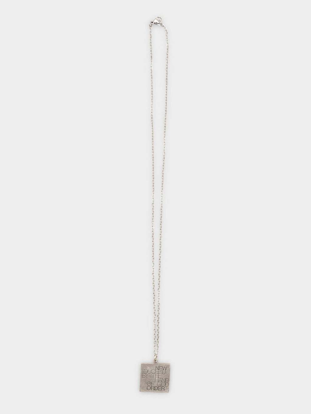 ‘Closer’ New Order "Touched By the Hand of God" Necklace