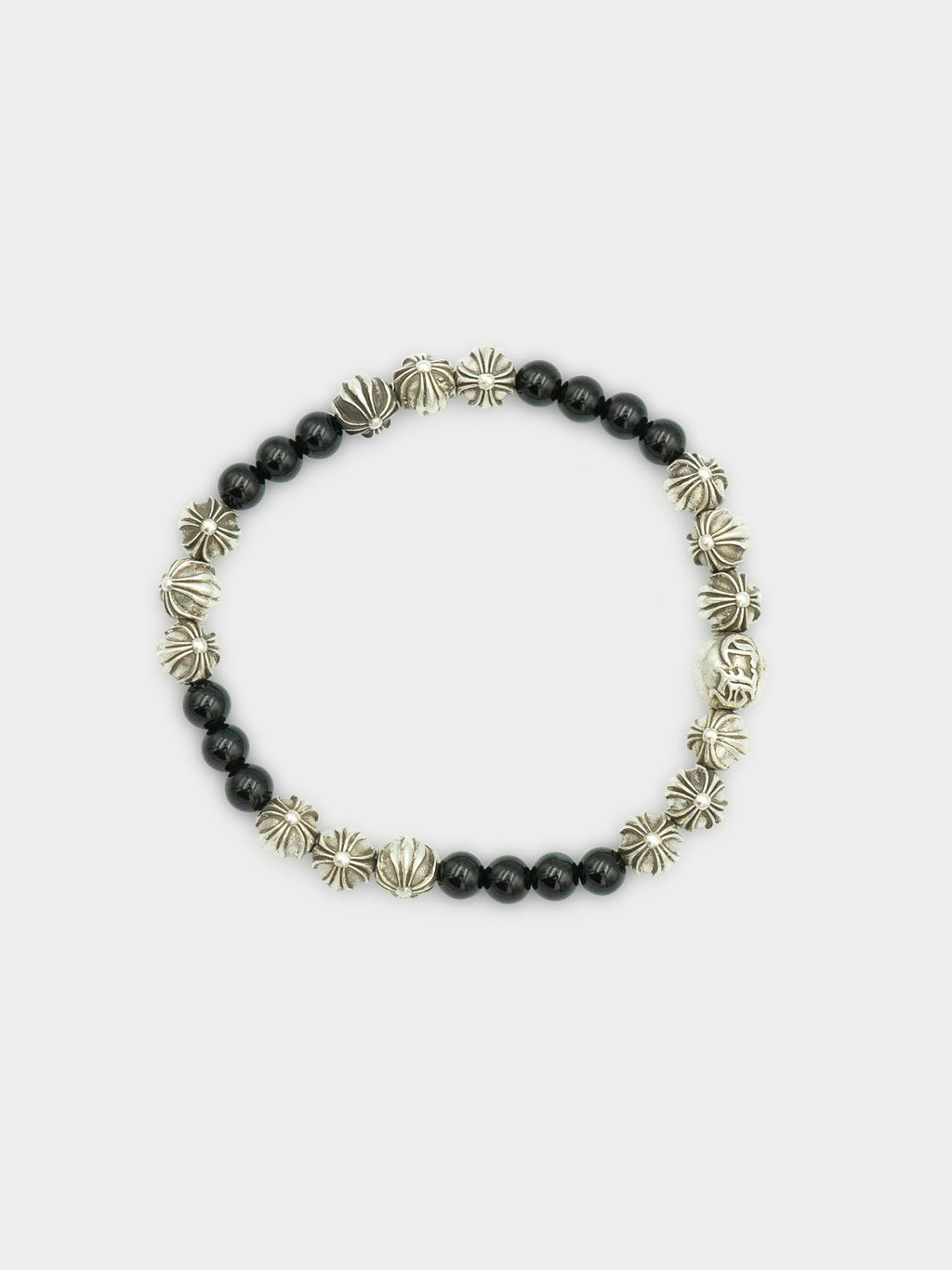Black Bead Bracelet