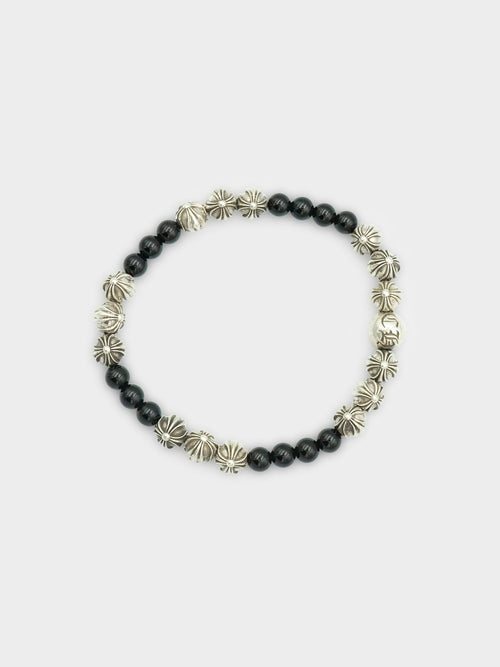 Black Bead Bracelet