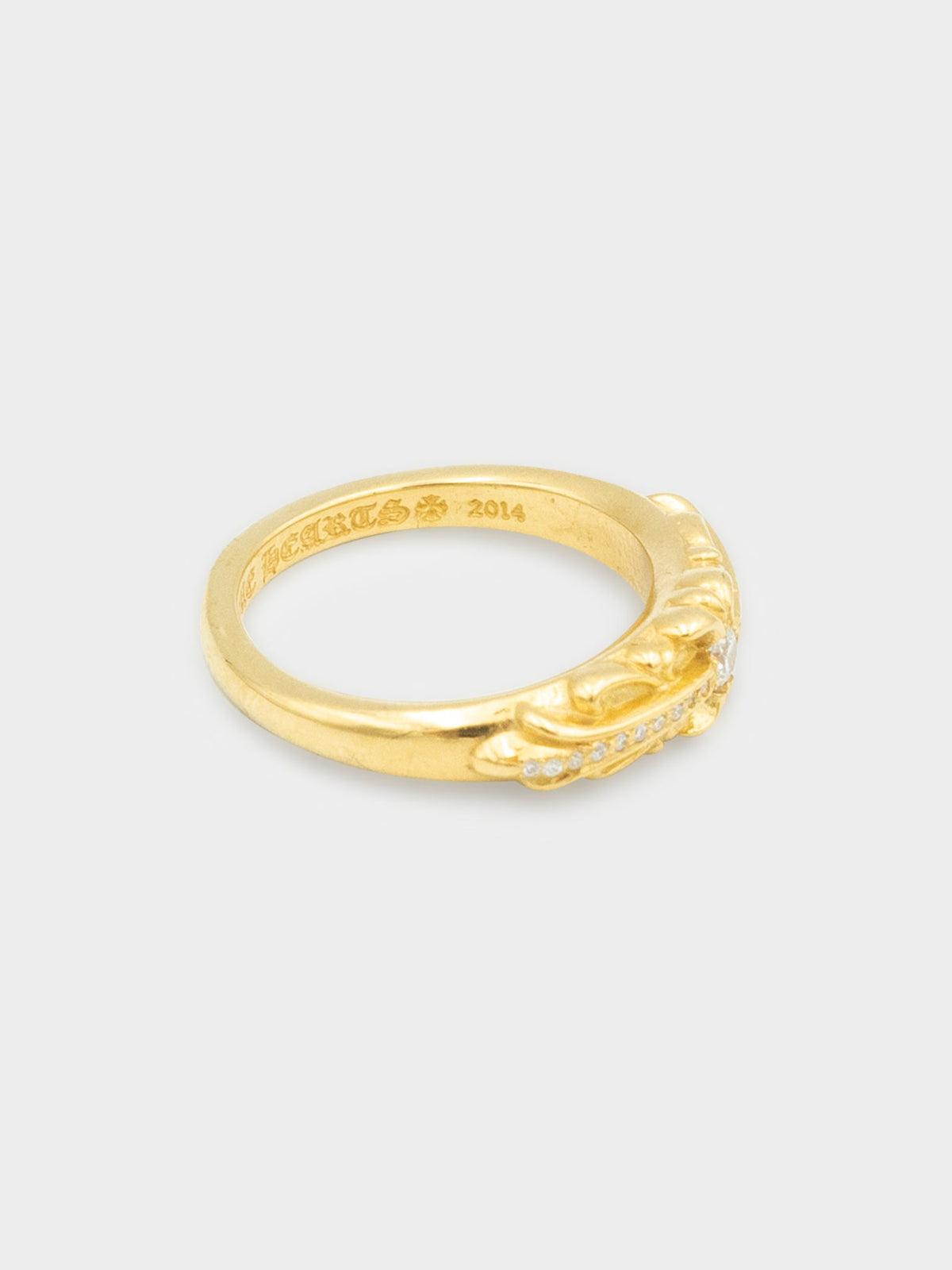 22k Diamond Baby Floral Ring